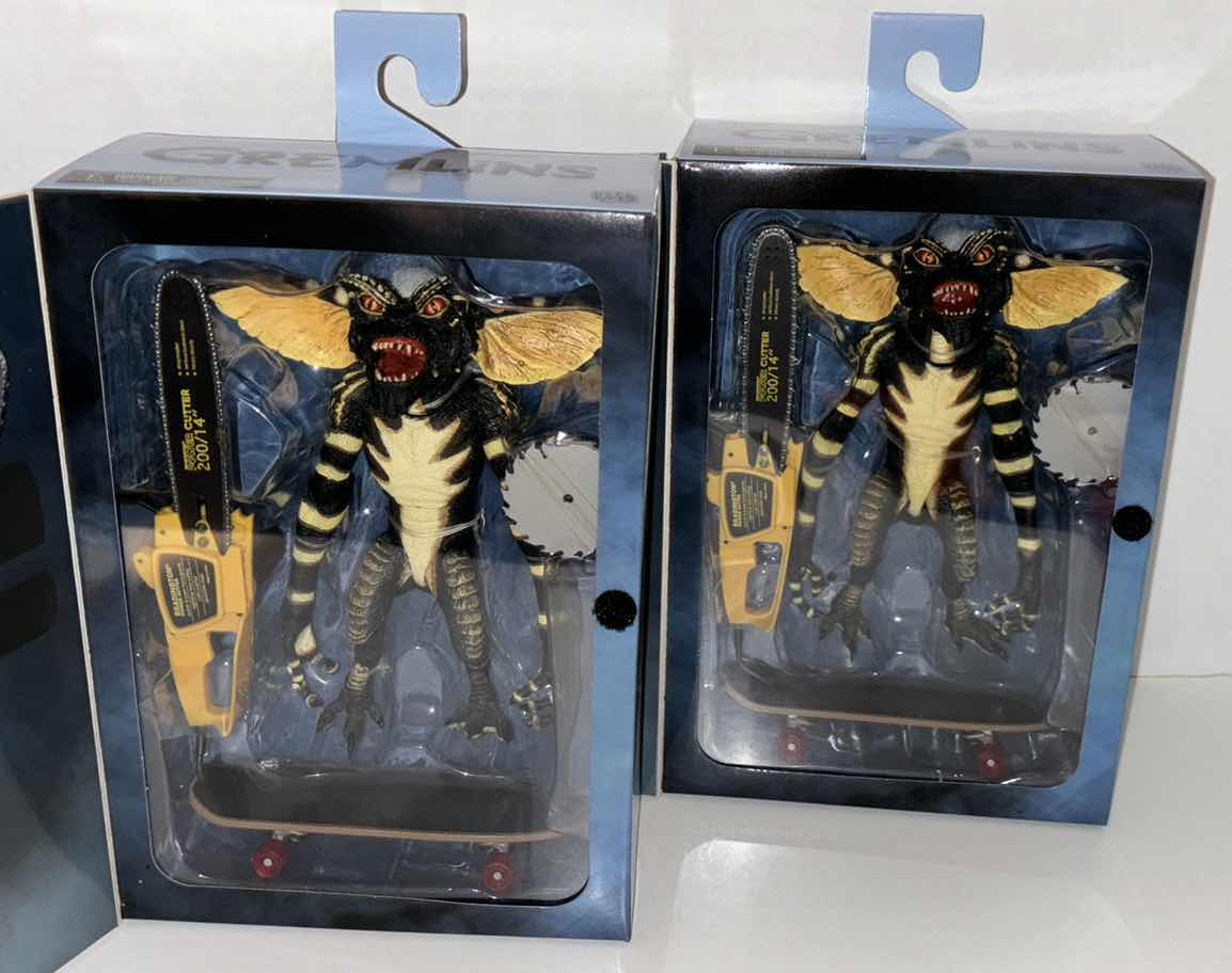 Photo 1 of NEW 2-PACK NECA GREMLINS
“ULTIMATE STRIPE” ACTION FIGURE & ACCESSORIES