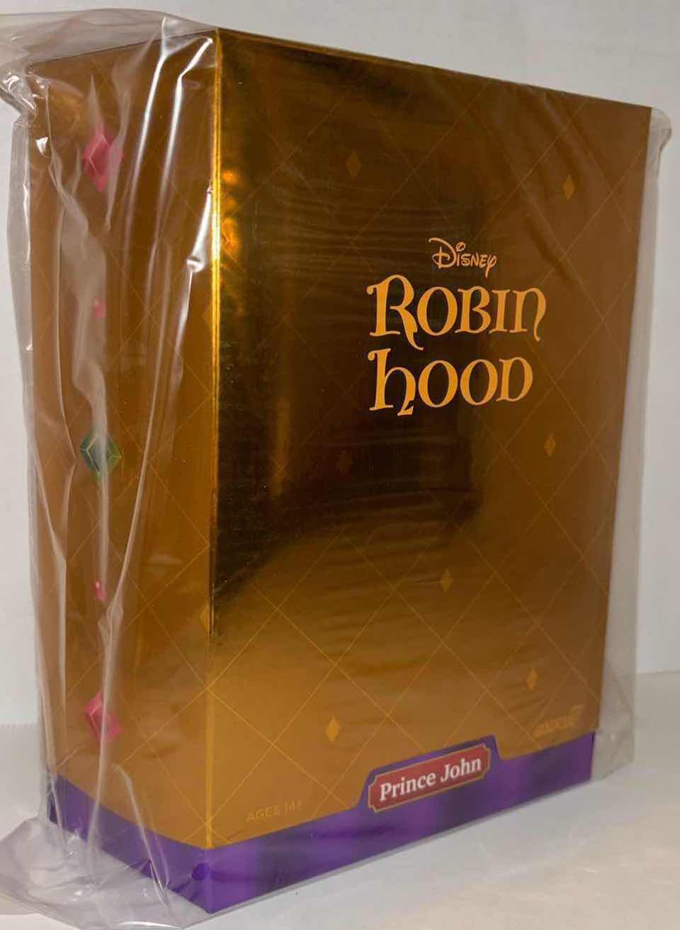 Photo 4 of NEW SUPER7 DISNEY ROBIN HOOD ULTIMATES ACTION FIGURE & ACCESSORIES, “PRINCE JOHN”