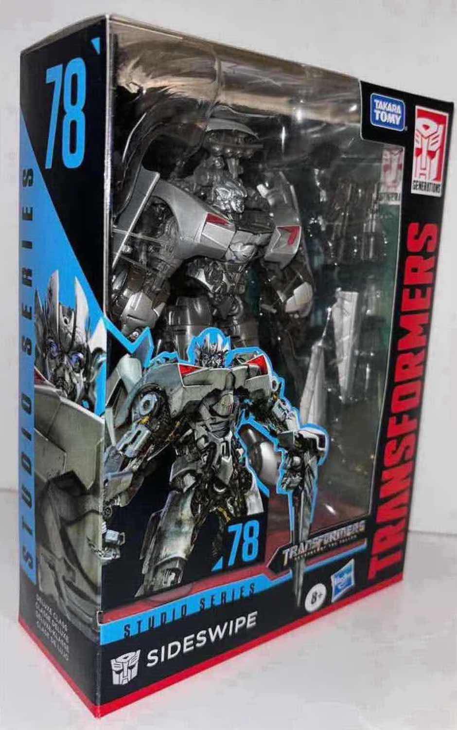 Photo 1 of NEW HASBRO TAKARA TOMY TRANSFORMERS DELUXE CLASS STUDIO SERIES REVENGE OF THE FALLEN #78 "SIDESWIPE" ACTION
FIGURE & ACCESSORIES