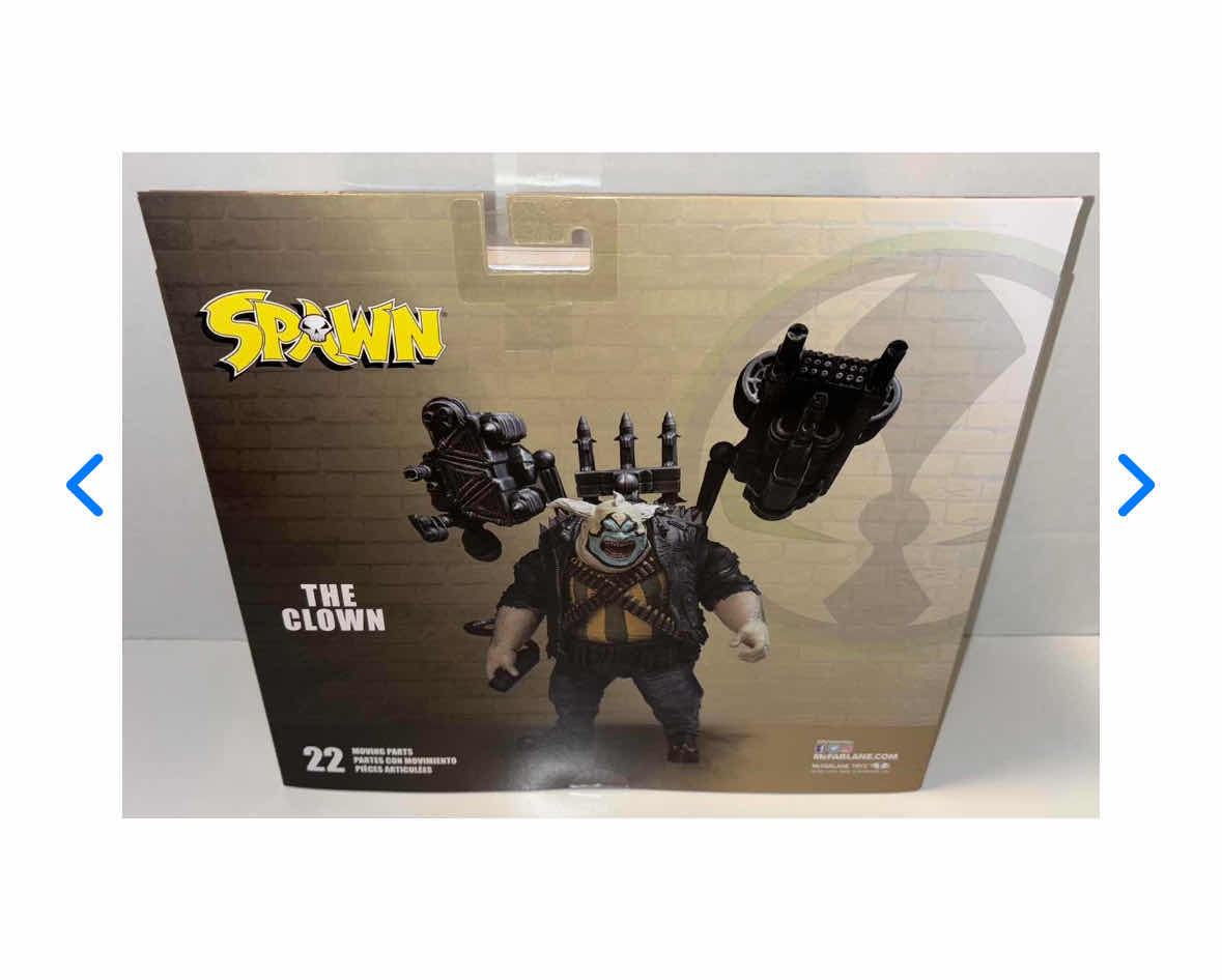 Photo 3 of NEW MCFARLANE TOYS SPAWN ACTION FIGURE & ACCESSORIES "THE CLOWN"