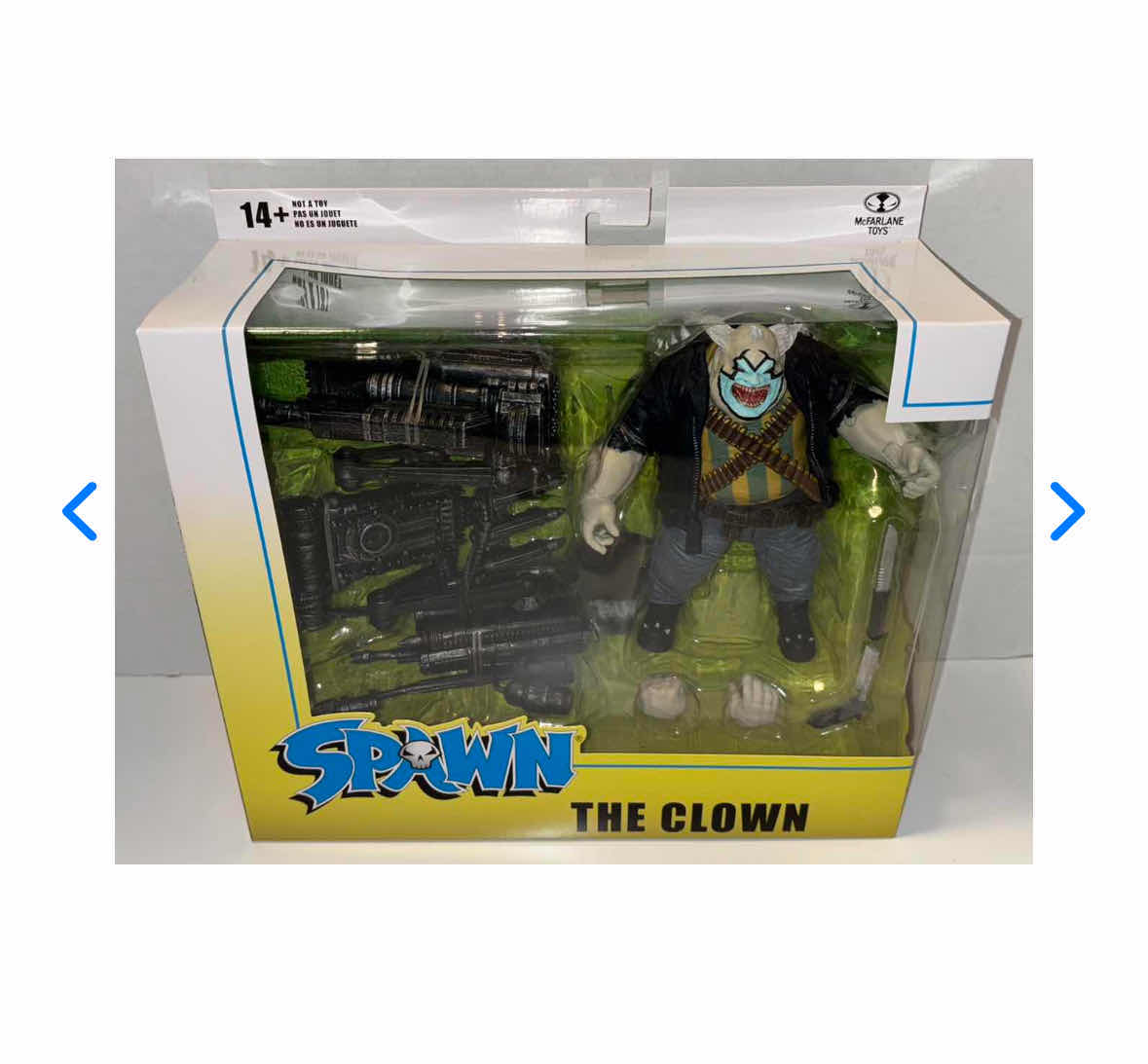 Photo 2 of NEW MCFARLANE TOYS SPAWN ACTION FIGURE & ACCESSORIES "THE CLOWN"