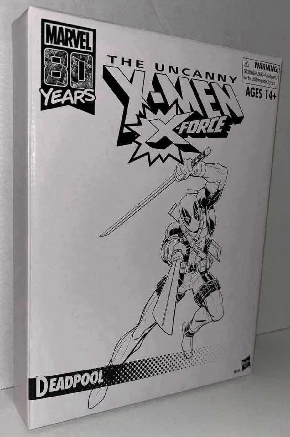 Photo 2 of NEW HASBRO RETRO MARVEL 80TH ANNIVERSARY COLLECTION, THE UNCANNY X-MEN X-FORCE ACTION FIGURE, "DEADPOOL"