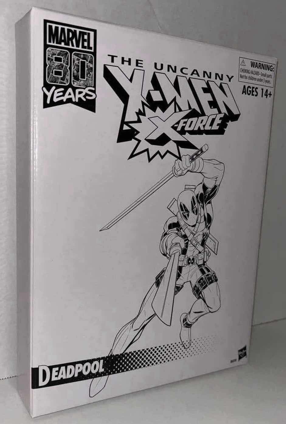 Photo 2 of NEW HASBRO RETRO MARVEL 80TH ANNIVERSARY COLLECTION, THE UNCANNY X-MEN X-FORCE ACTION FIGURE, "DEADPOOL"