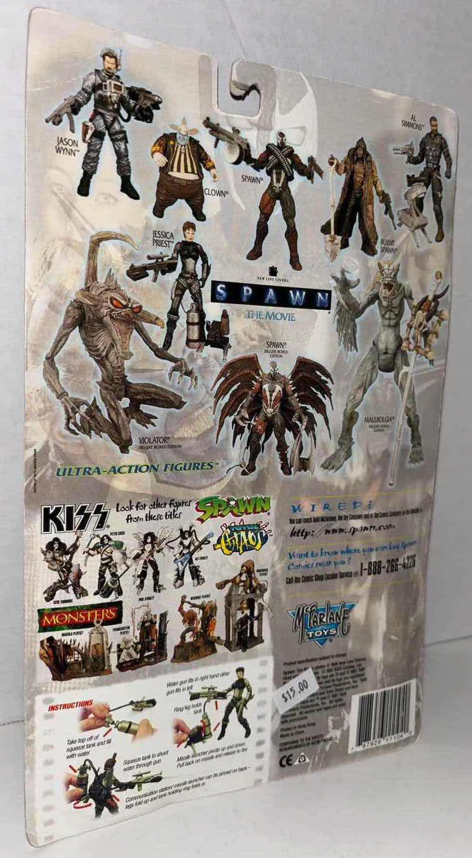 Photo 2 of NEW 1996 MCFARLANE TOYS SPAWN THE MOVIE ULTRA ACTION FIGURE, “JESSICA PRIEST”