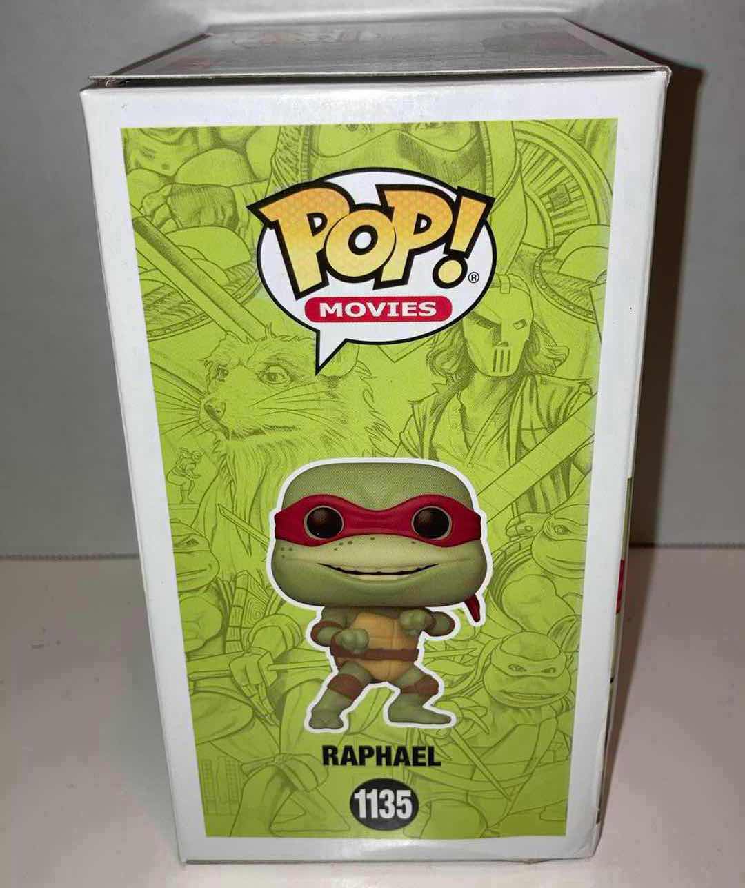 Photo 3 of NEW 6-PACK FUNKO POP! TEENAGE MUTANT NINJA TURTLES VINYL FIGURE, #1135 RAPHAEL