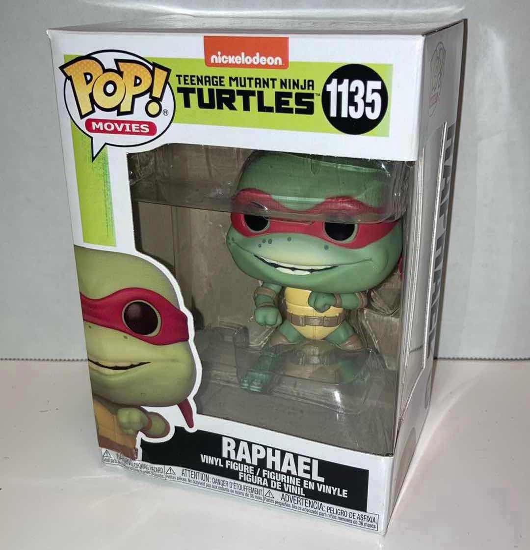 Photo 2 of NEW 6-PACK FUNKO POP! TEENAGE MUTANT NINJA TURTLES VINYL FIGURE, #1135 RAPHAEL