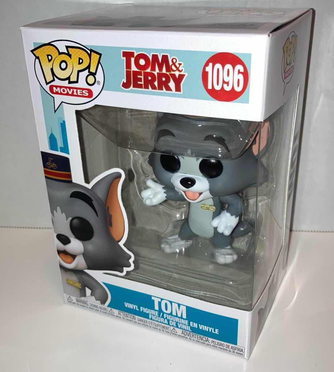 Photo 2 of NEW 5-PACK FUNKO POP! TOM & JERRY VINYL FIGURE, #1096 TOM