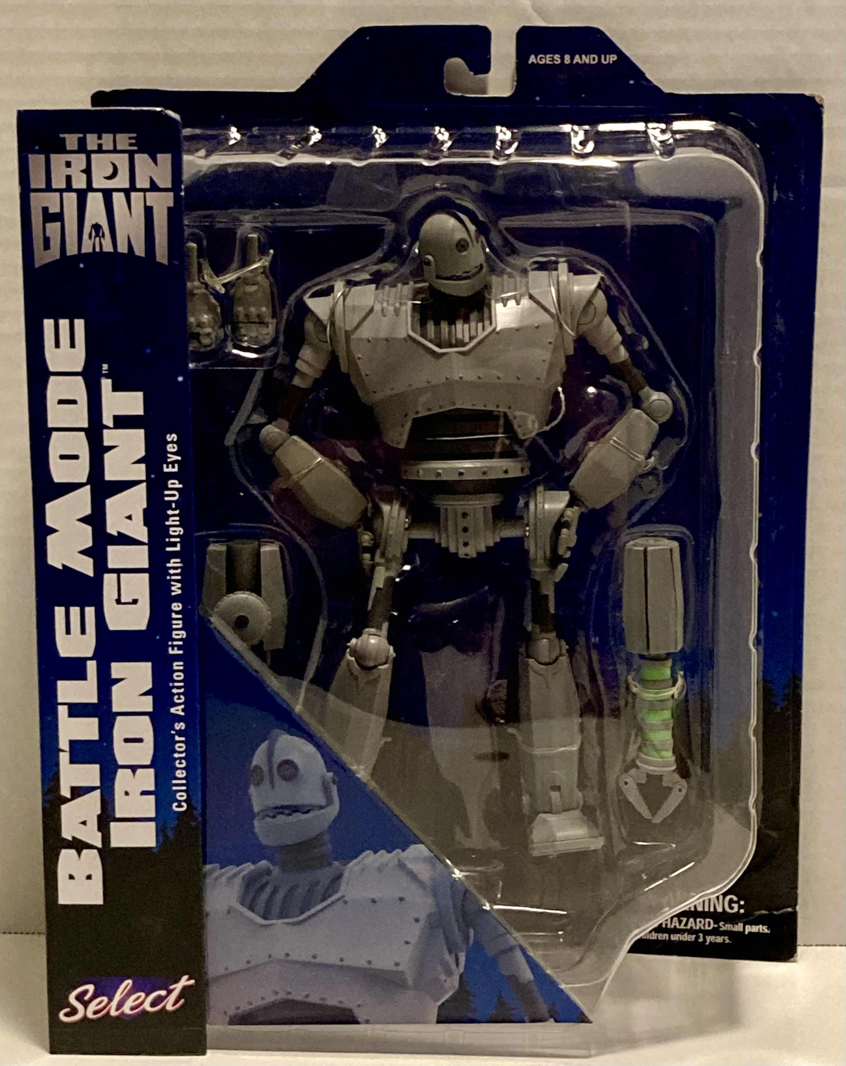 Photo 1 of NEW DIAMOND SELECT TOYS BATTLE MODE IRON GIANT ACTION FIGURE W ACCESSORIES