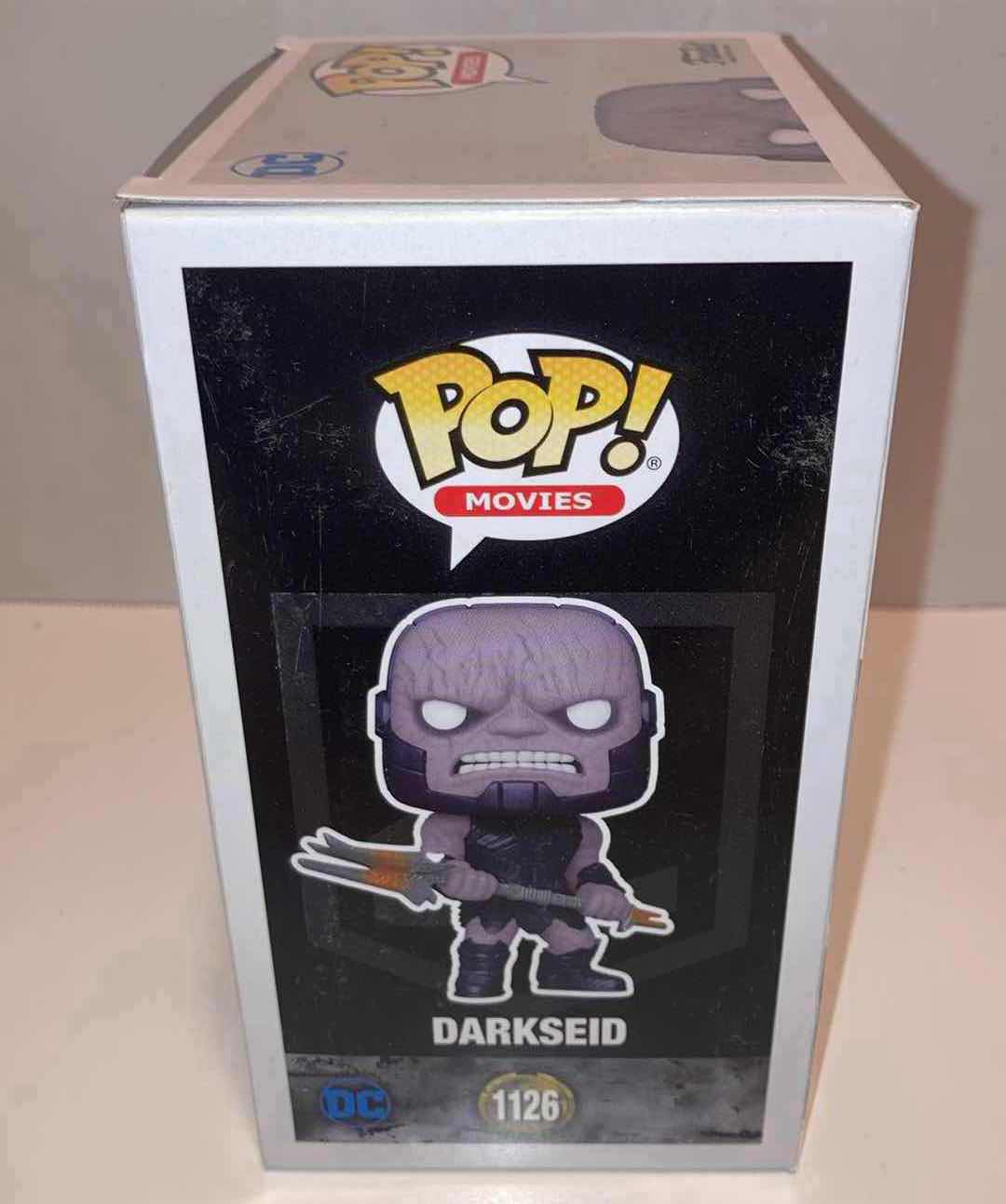 Photo 2 of NEW FUNKO POP! DC VINYL FIGURE, #1126 DARKSEID