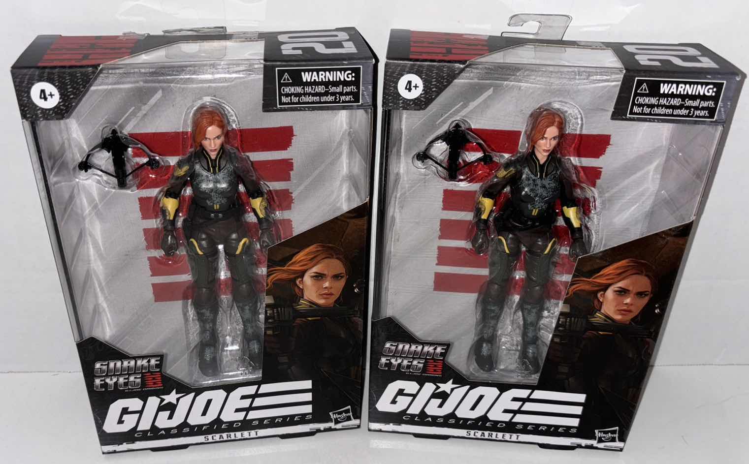 Photo 1 of NEW 2-PACK HASBRO G.I. JOE CLASSIFIED SERIES #20 "SCARLETT" ACTION FIGURE &
ACCESSORIES