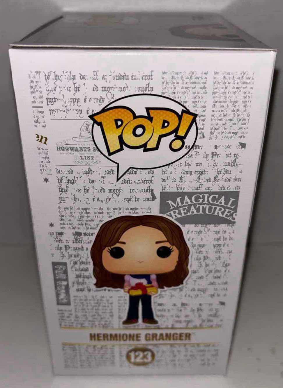 Photo 2 of NEW FUNKO POP! HARRY POTTER VINYL FIGURE, #123 HERMIONE GRANGER