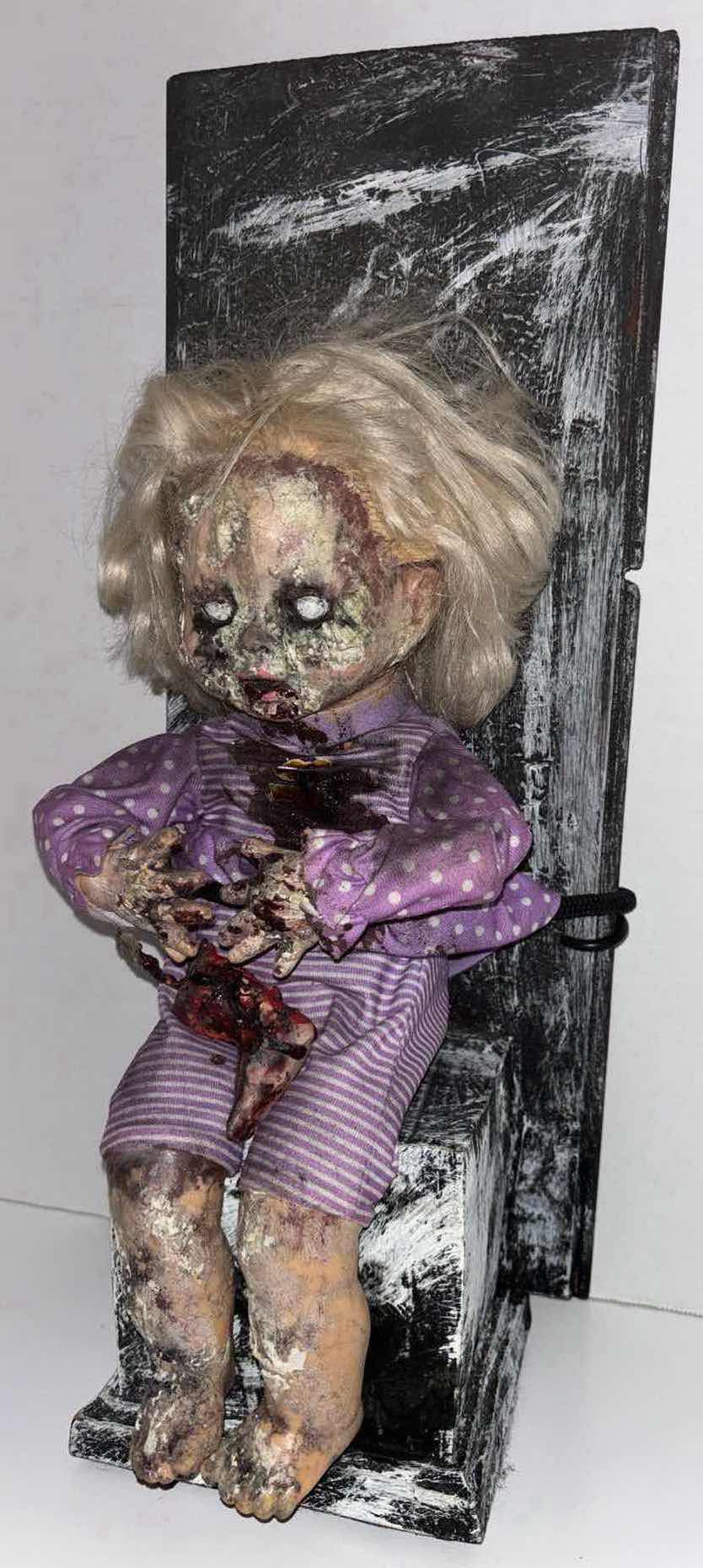 Photo 1 of 21” CREEPY DOLL STATUE