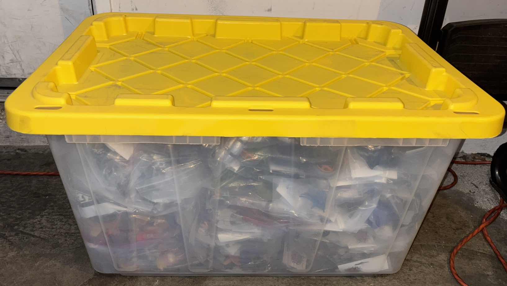 Photo 9 of 27 GAL HDX TOUGH TOTE  FULL OF VINTAGE/CURRENT TOY PARTS & WEAPONS  (WORTH $1000+) **NO RETURNS TO NELLIS**