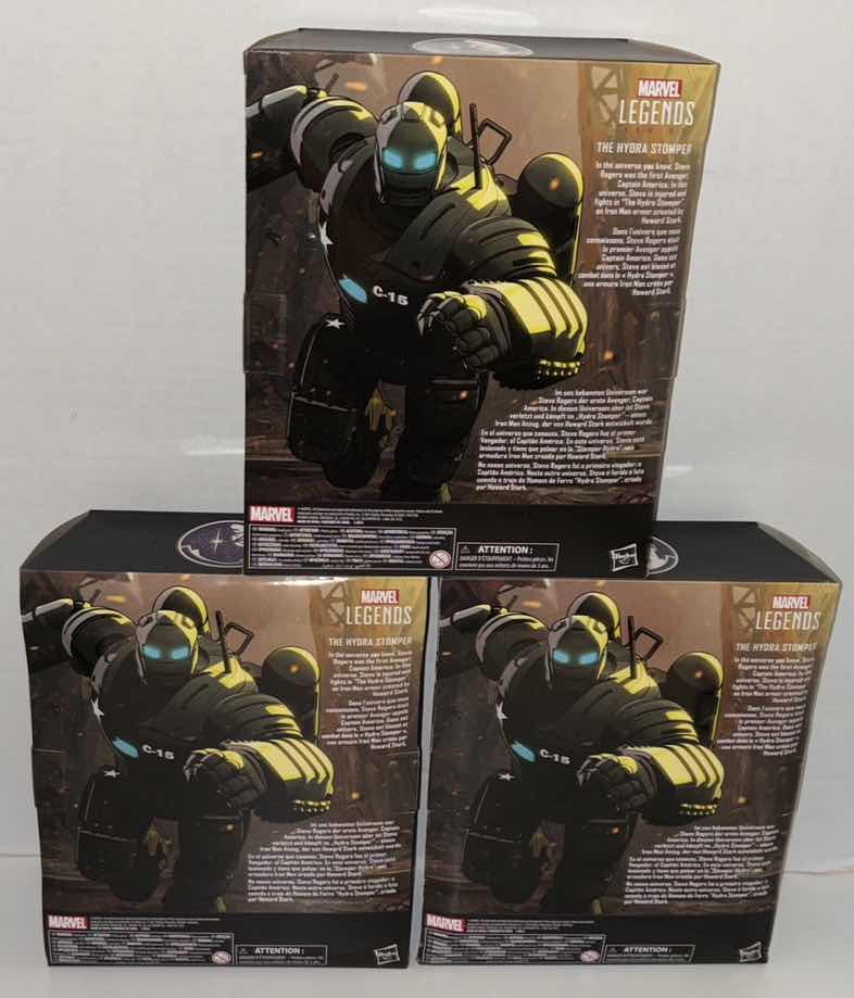 Photo 2 of NEW 3-PACK HASBRO MARVEL LEGENDS SERIES 9" ACTION FIGURE & ACCESSORIES, WHAT IF..? "THE HYDRA STOMPER"