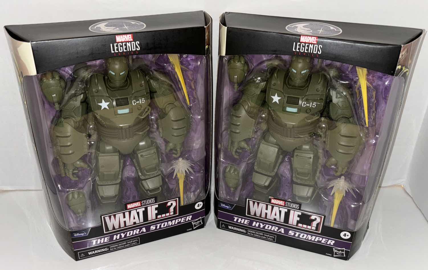 Photo 1 of NEW 2-PACK HASBRO MARVEL LEGENDS SERIES 9" ACTION FIGURE & ACCESSORIES, WHAT IF..? "THE HYDRA STOMPER"