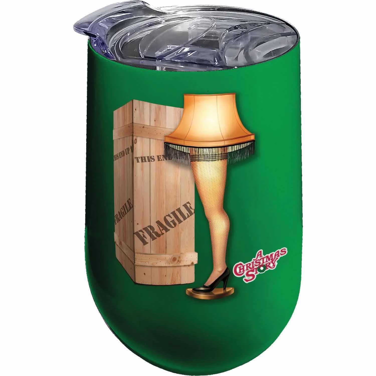 Photo 1 of NEW 2-PACK SPOONTIQUES A CHRISTMAS STORY “LEG LAMP” 5.75” TUMBLER CUP