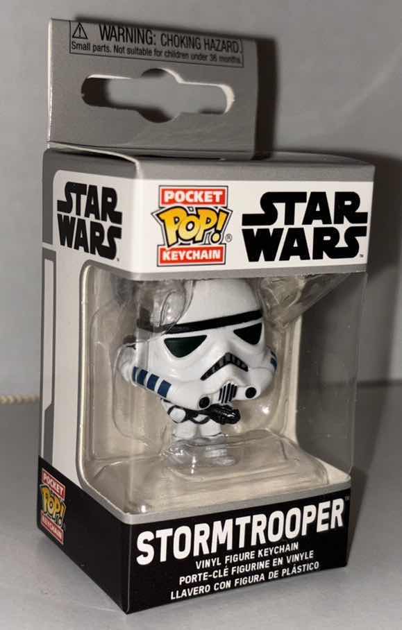 Photo 2 of NEW 12-PACK FUNKO POP!
STAR WARS POCKET POP VINYL FIGURE KEYCHAIN "STORMTROOPER"