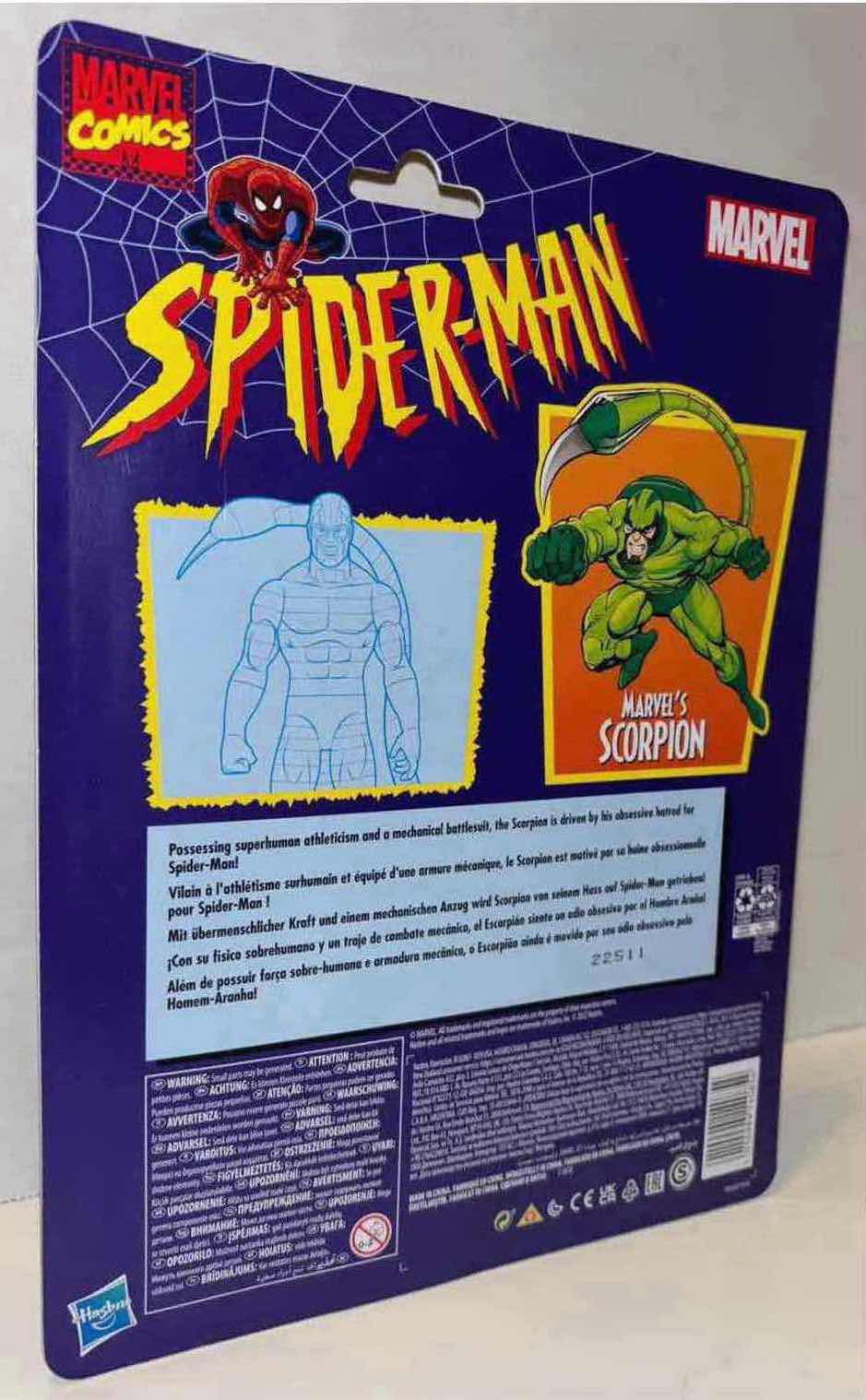 Photo 3 of NEW 4-PACK HASBRO MARVEL COMICS SPIDER-MAN ACTION FIGURE, "MARVEL'S SCORPION"