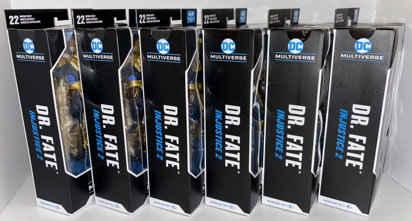 Photo 1 of NEW 6-PACK MCFARLANE TOYS DC MULTIVERSE ACTION FIGURE & ACCESSORIES, INJUSTICE 2: “DR. FATE”