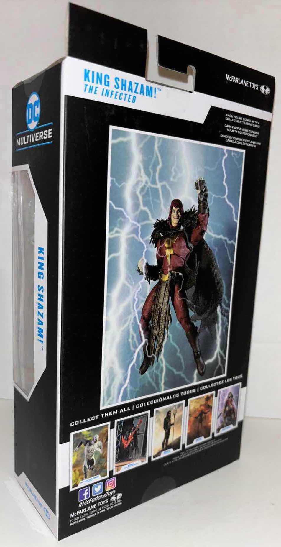 Photo 2 of NEW MCFARLANE TOYS DC MULTIVERSE ACTION FIGURE & ACCESSORIES, THE INFECTED: "KING SHAZAM!"