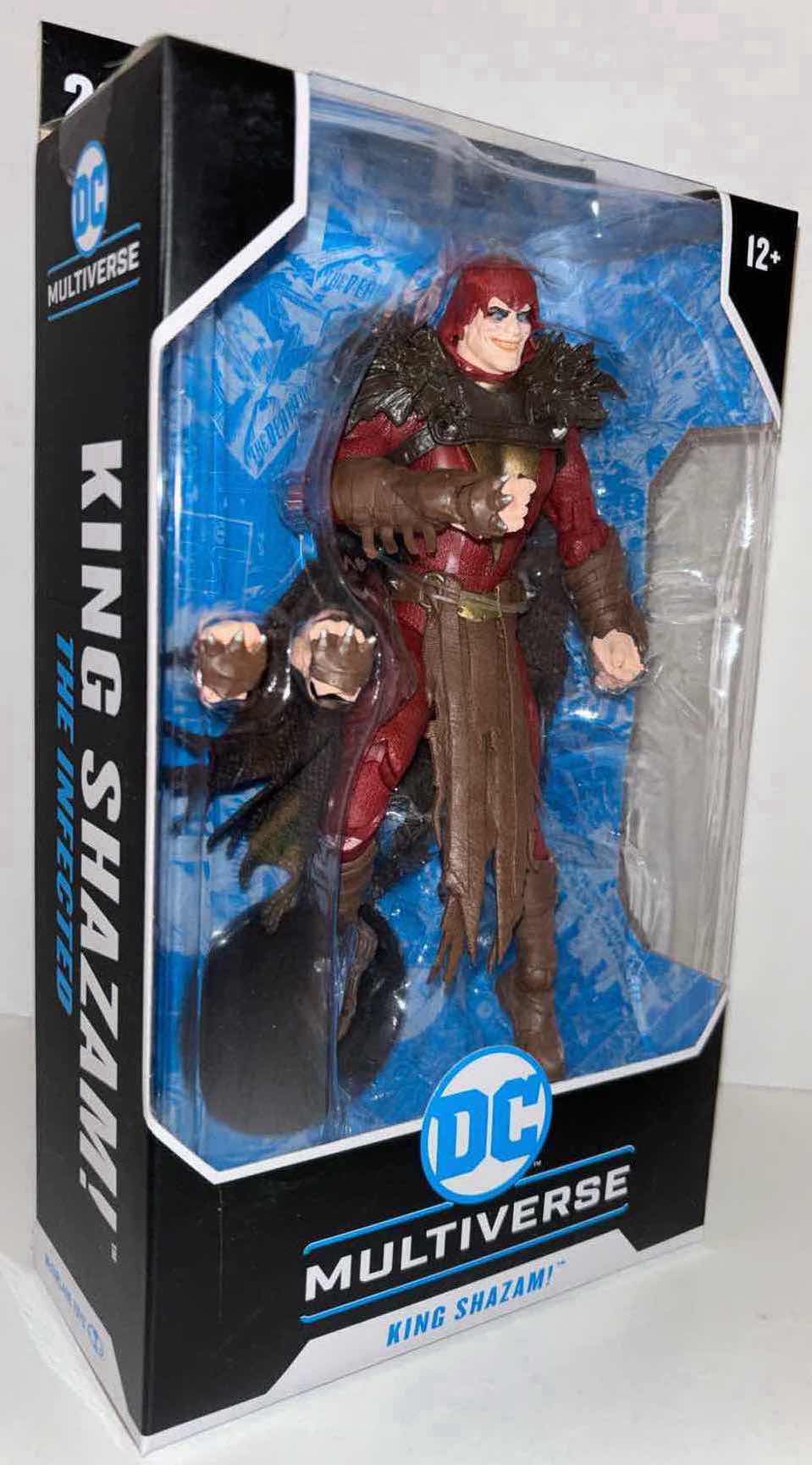 Photo 1 of NEW MCFARLANE TOYS DC MULTIVERSE ACTION FIGURE & ACCESSORIES, THE INFECTED: "KING SHAZAM!"