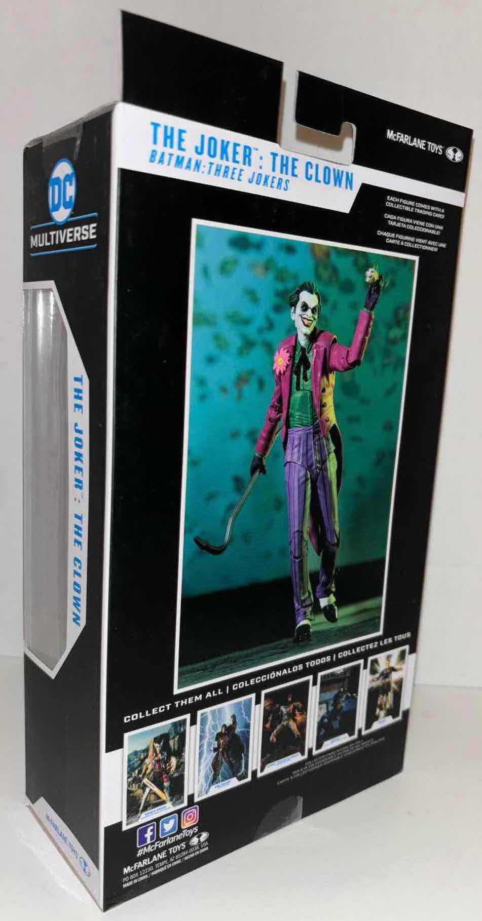 Photo 2 of NEW MCFARLANE TOYS DC MULTIVERSE ACTION FIGURE & ACCESSORIES, BATMAN:
THREE JOKERS "THE JOKER: THE CLOWN"