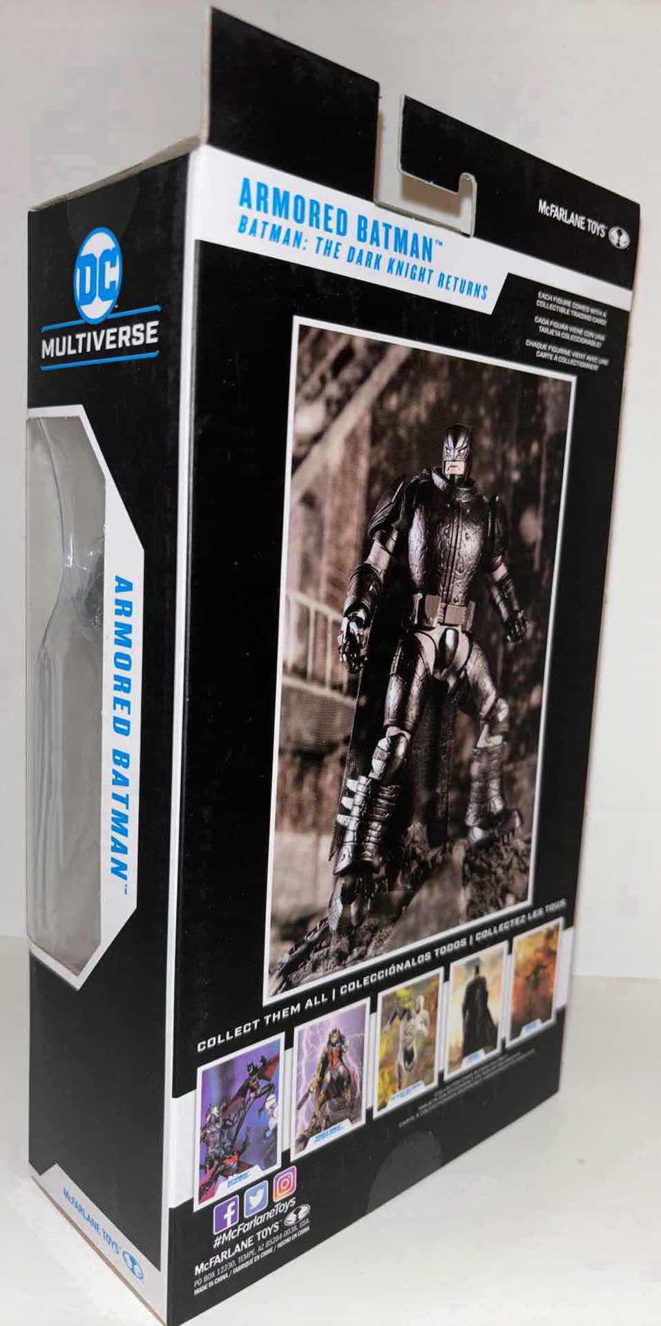 Photo 2 of NEW MCFARLANE TOYS DC MULTIVERSE ACTION FIGURE & ACCESSORIES, BATMAN: THE DARK KNIGHT RETURNS
"ARMORED BATMAN"