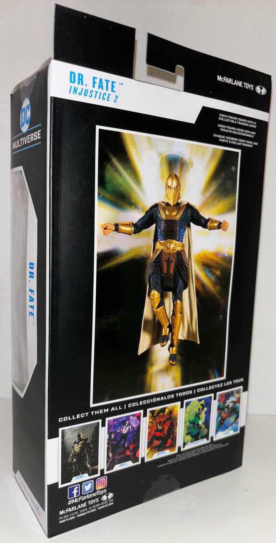 Photo 2 of NEW MCFARLANE TOYS
PLATINUM EDITION DC
MULTIVERSE ACTION FIGURE & ACCESSORIES, INJUSTICE 2: "DR.
FATE"