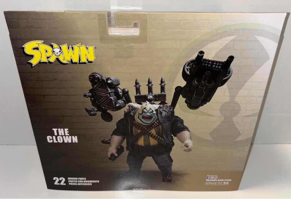 Photo 3 of NEW MCFARLANE TOYS SPAWN ACTION FIGURE & ACCESSORIES "THE CLOWN"