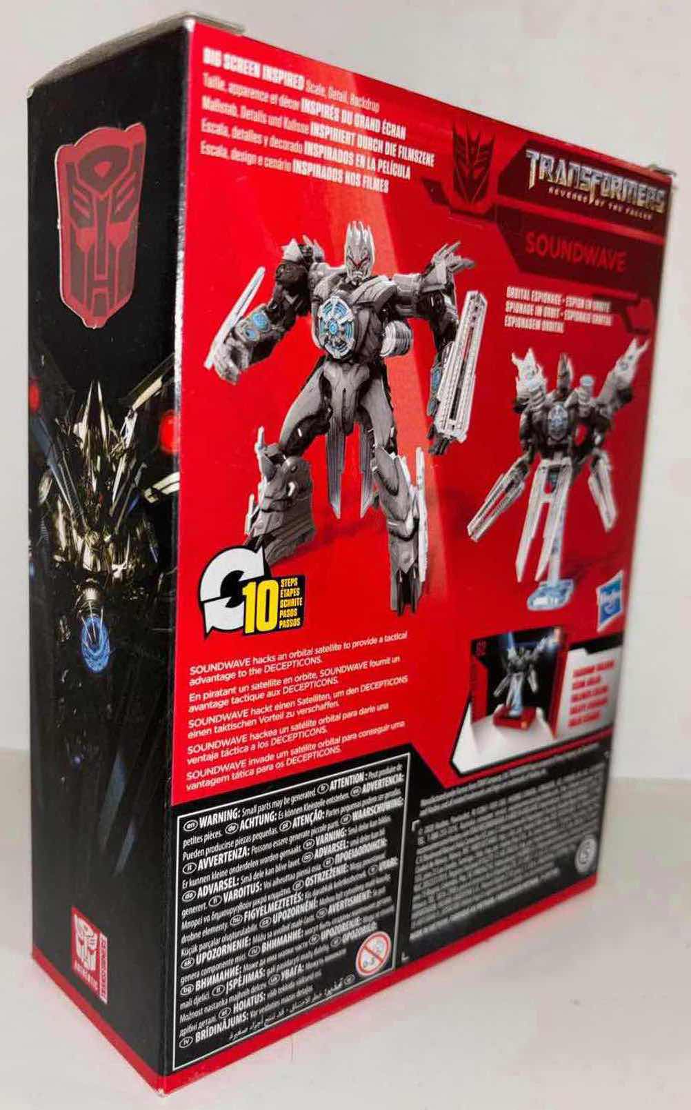 Photo 2 of NEW HASBRO TAKARA TOMY TRANSFORMERS DELUXE CLASS STUDIO SERIES REVENGE OF THE FALLEN #62 "SOUNDWAVE"
ACTION FIGURE & ACCESSORIES