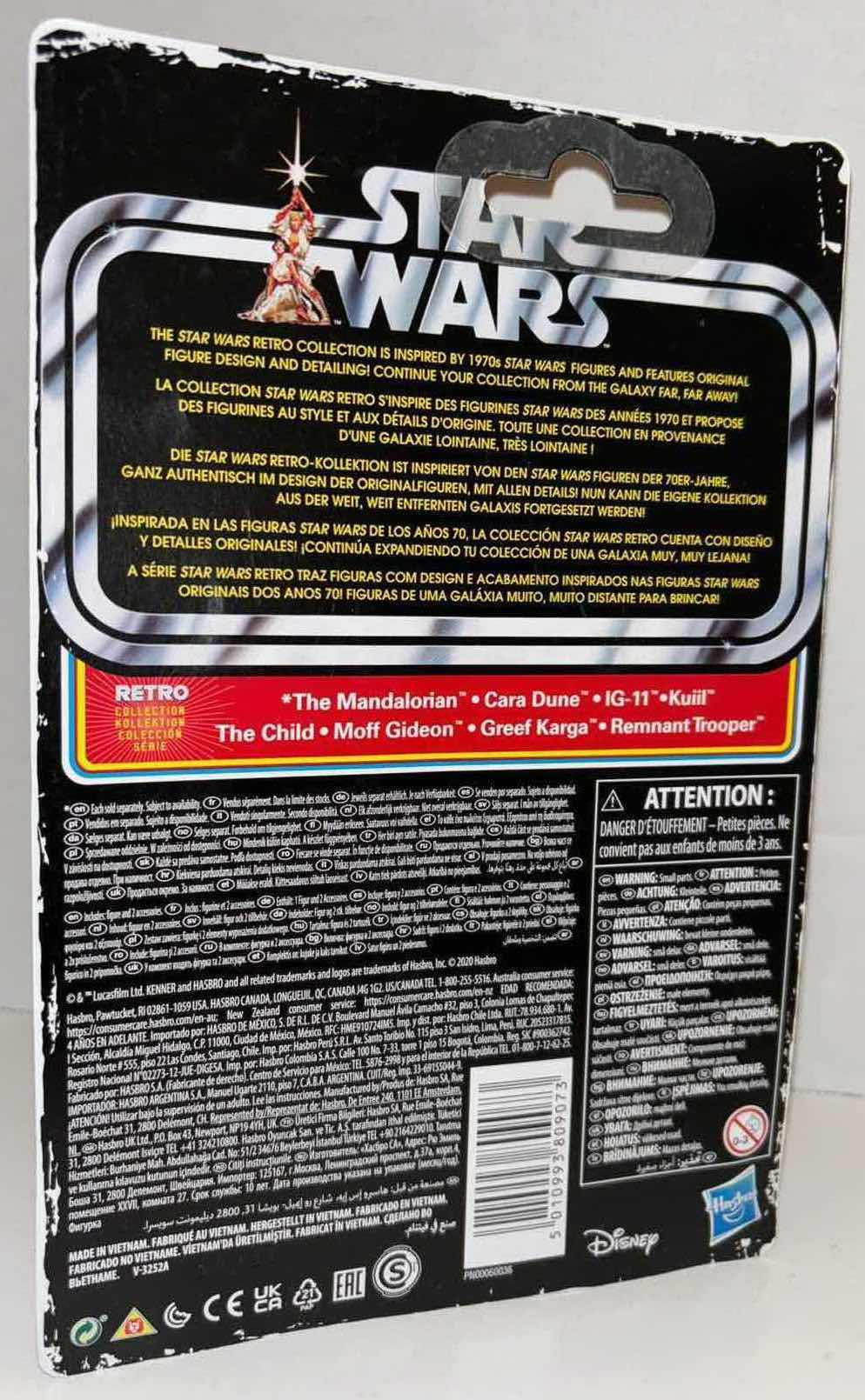 Photo 2 of NEW HASBRO KENNER STAR WARS THE RETRO COLLECTION ACTION FIGURE & ACCESSORIES, "THE MANDALORIAN”