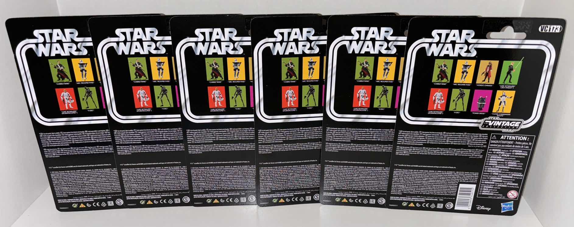 Photo 3 of NEW 6-PACK HASBRO KENNER STAR WARS THE VINTAGE COLLECTION ACTION FIGURE & ACCESSORIES, "HONDO OHNAKA"