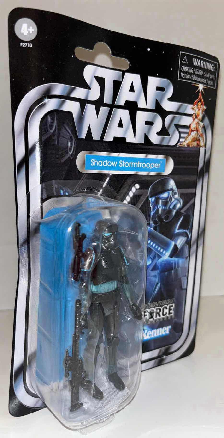 Photo 2 of NEW 4-PACK HASBRO/KENNER STAR WARS THE VINTAGE COLLECTION ACTION FIGURE & ACCESSORIES, THE FORCE UNLEASHED "SHADOW STORMTROOPER"