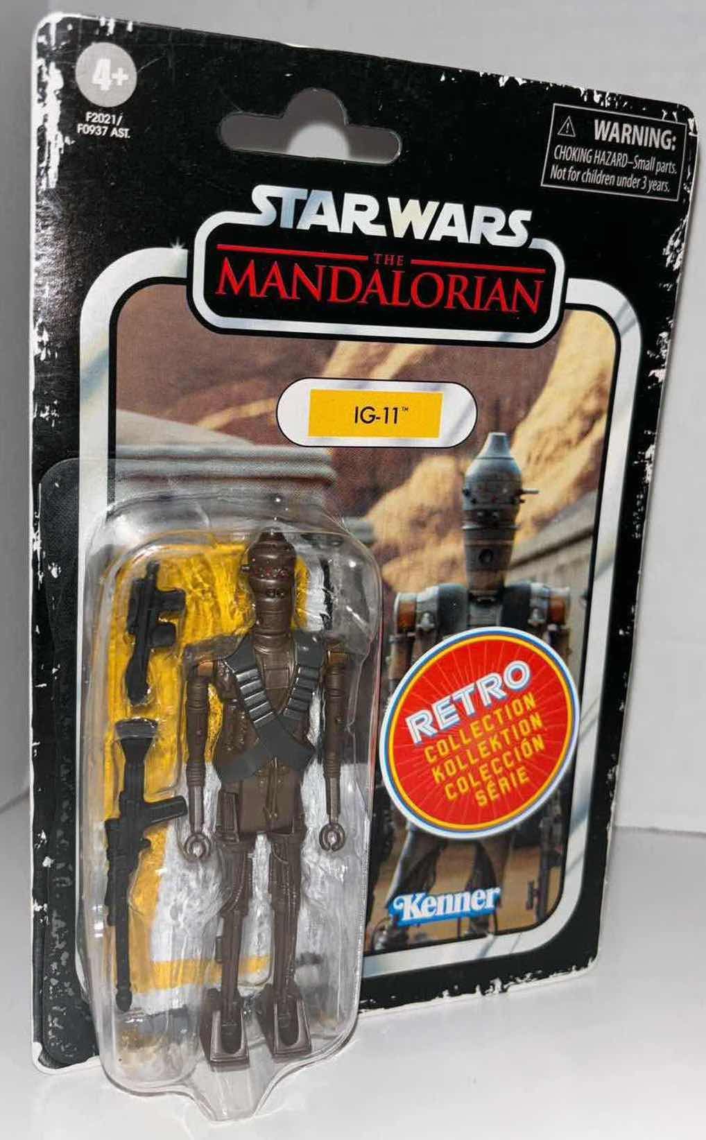 Photo 4 of NEW ASSORTED 6-PACK HASBRO KENNER STAR WARS THE MANDALORIAN RETRO COLLECTION ACTION FIGURE & ACCESSORIES, “CARA DUNE, GREEF KARGA, IG-11, KUIIL, MOFF GIDEON, THE MANDALORIAN”