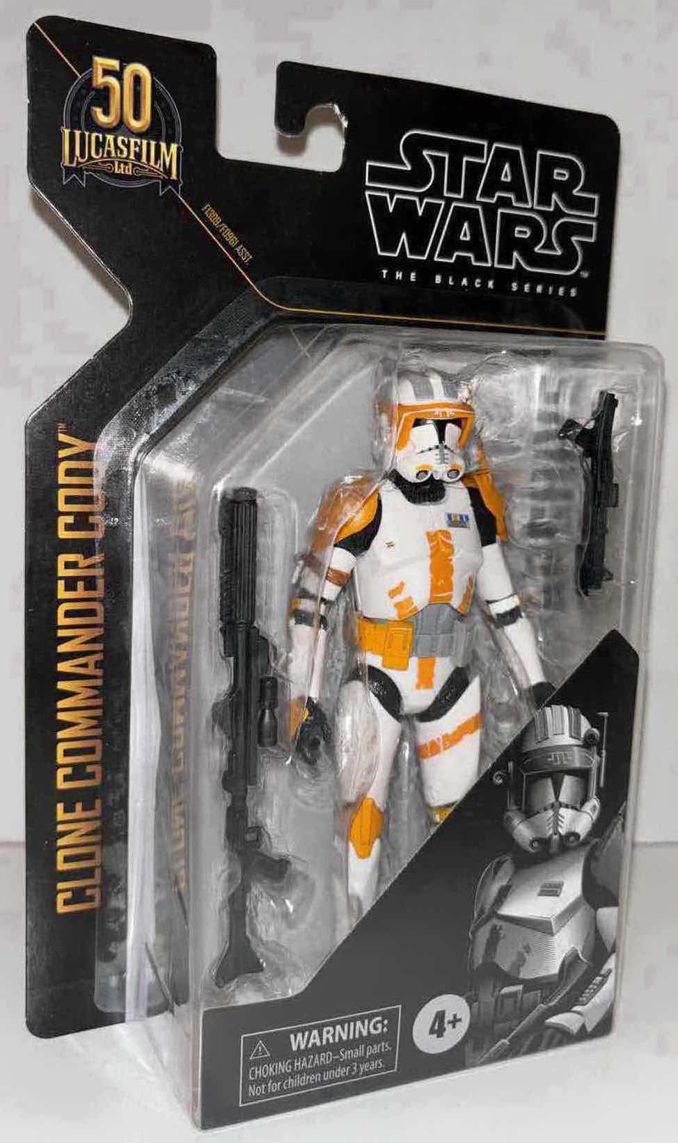 Photo 1 of NEW HASBRO STAR WARS
THE BLACK SERIES 50TH
ANNIVERSARY ARCHIVE ACTION FIGURE & ACCESSORIES, "CLONE COMMANDER CODY"