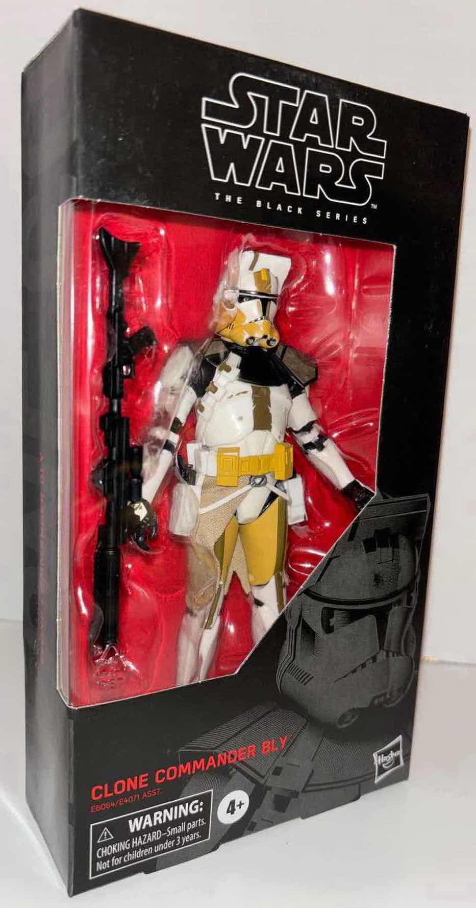 Photo 1 of NEW HASBRO STAR WARS
THE BLACK SERIES ACTION FIGURE & ACCESSORIES, #104
"CLONE COMMANDER BLY"