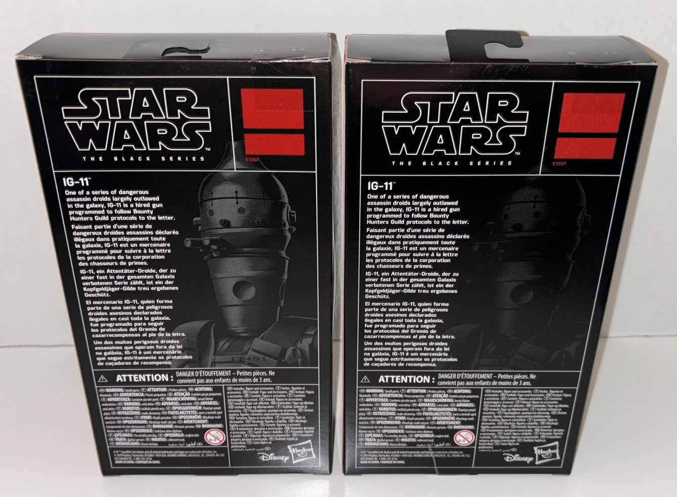 Photo 2 of NEW 2-PACK HASBRO STAR WARS THE BLACK SERIES ACTION FIGURE & ACCESSORIES, "IG-11"