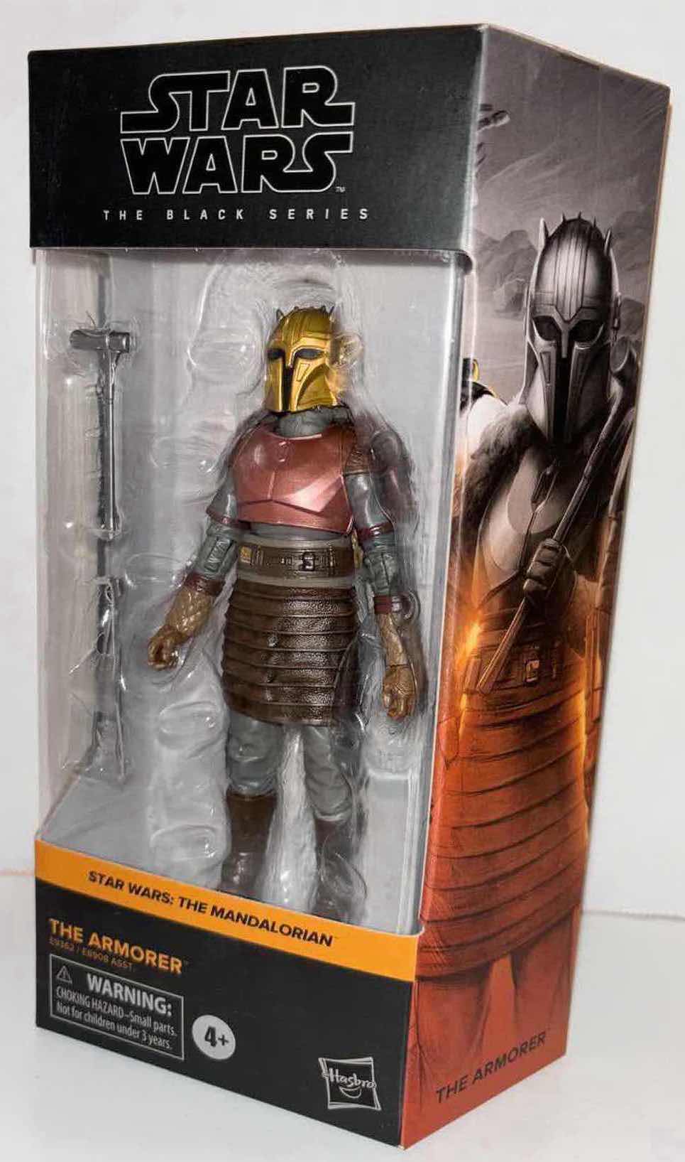 Photo 1 of NEW HASBRO STAR WARS THE BLACK SERIES THE MANDALORIAN ACTION FIGURE & ACCESSORIES, "THE ARMORER"