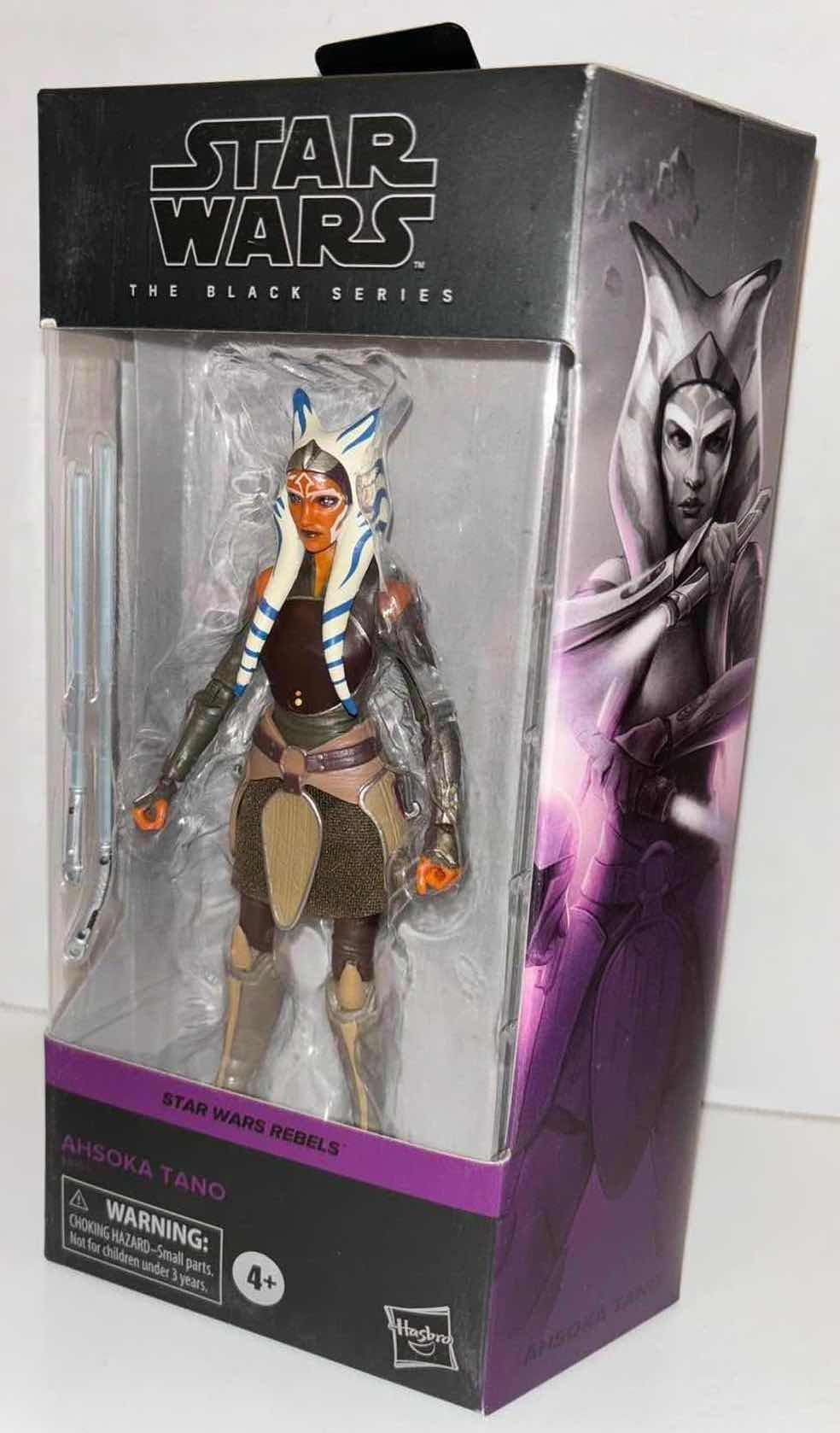 Photo 1 of NEW HASBRO STAR WARS
THE BLACK SERIES ACTION FIGURE & ACCESSORIES, STAR WARS REBELS "AHSOKA TANO"