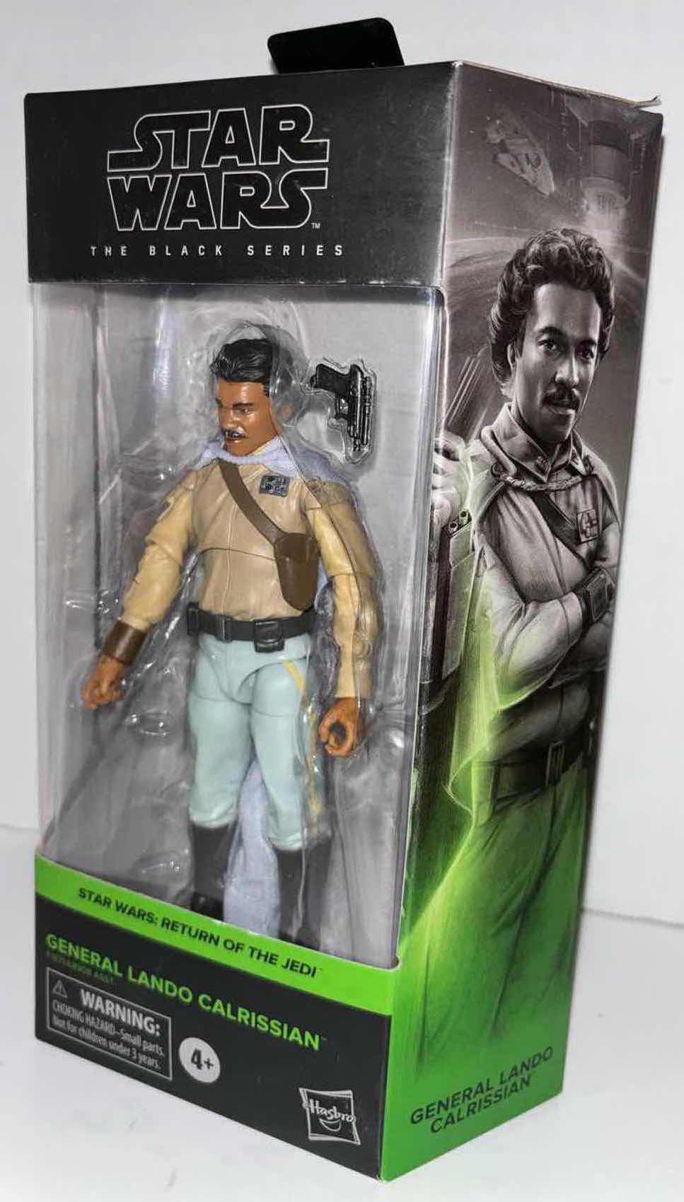 Photo 1 of NEW HASBRO STAR WARS
THE BLACK SERIES ACTION FIGURE & ACCESSORIES, RETURN OF THE JEDI "GENERAL LANDO CALRISSIAN"