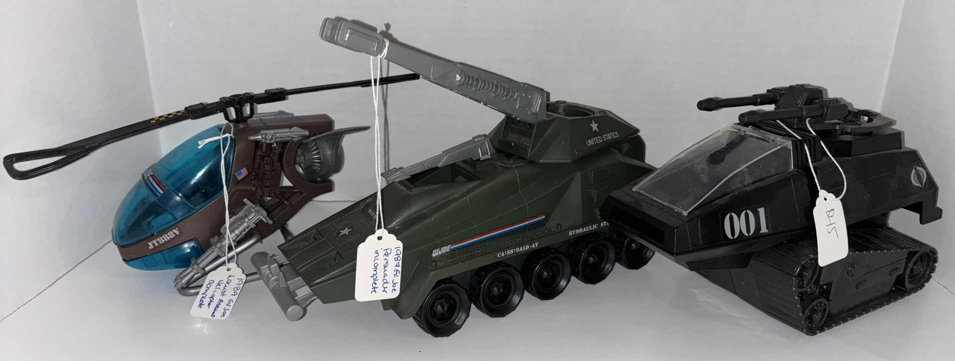 Photo 1 of VINTAGE G.I. JOE VEHICLES (3)