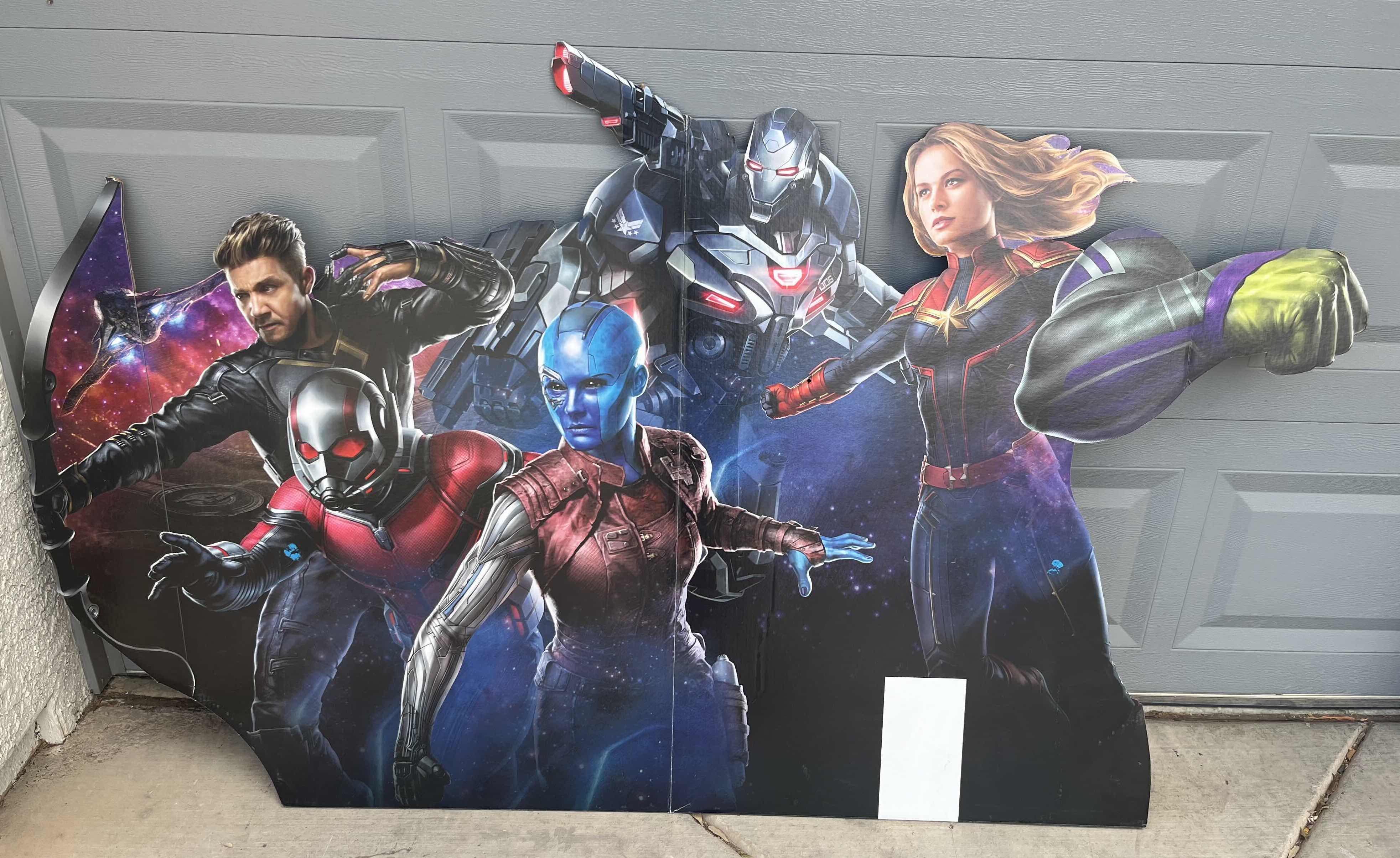 Photo 3 of MARVEL AVENGERS CARDBOARD CUT-OUTS (3 PCS)