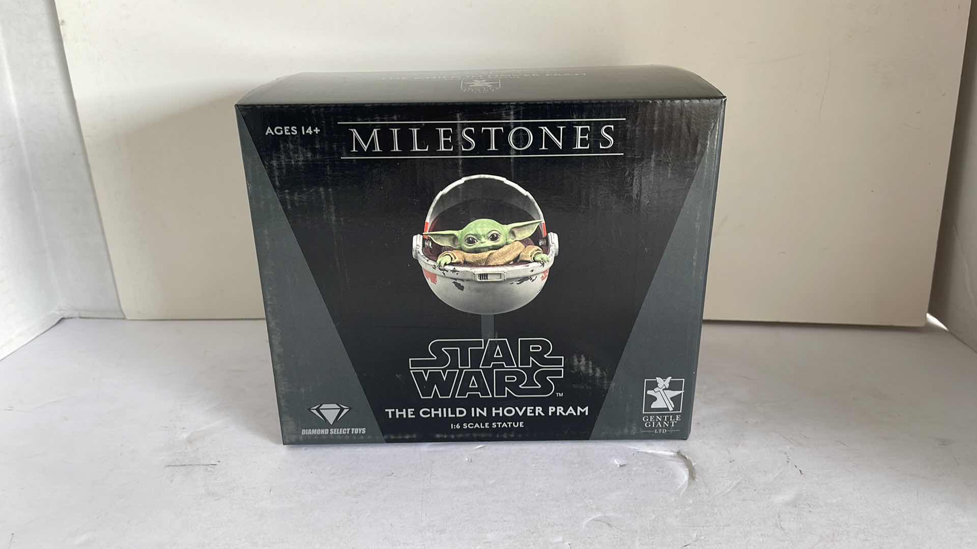 Photo 1 of NIB MILESTONES STAR WARS THE CHILD IN HOVER PRAM MSRP $99.99