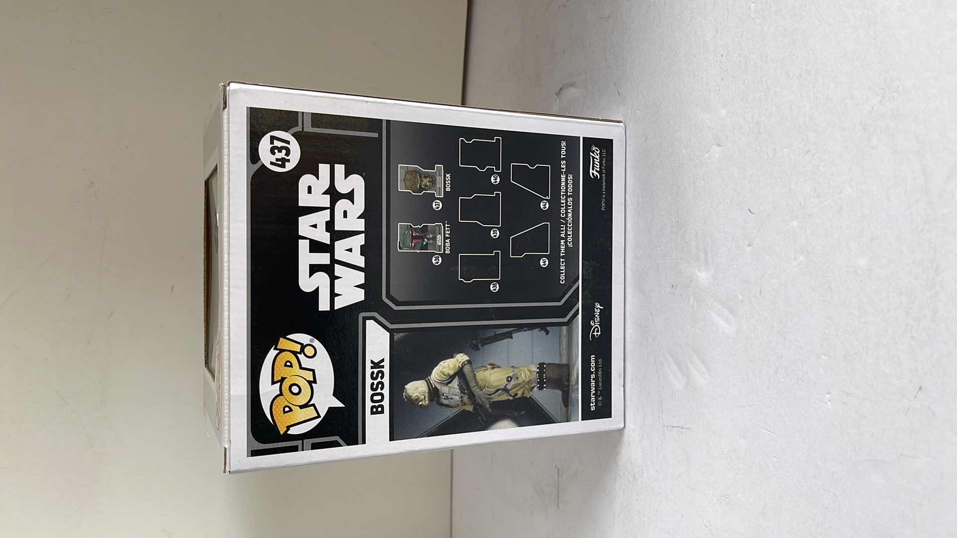 Photo 2 of NIB FUNKO POP STAR WARS BOUNTY HUNTER COLLECTION BOSSK 437 MSRP $29