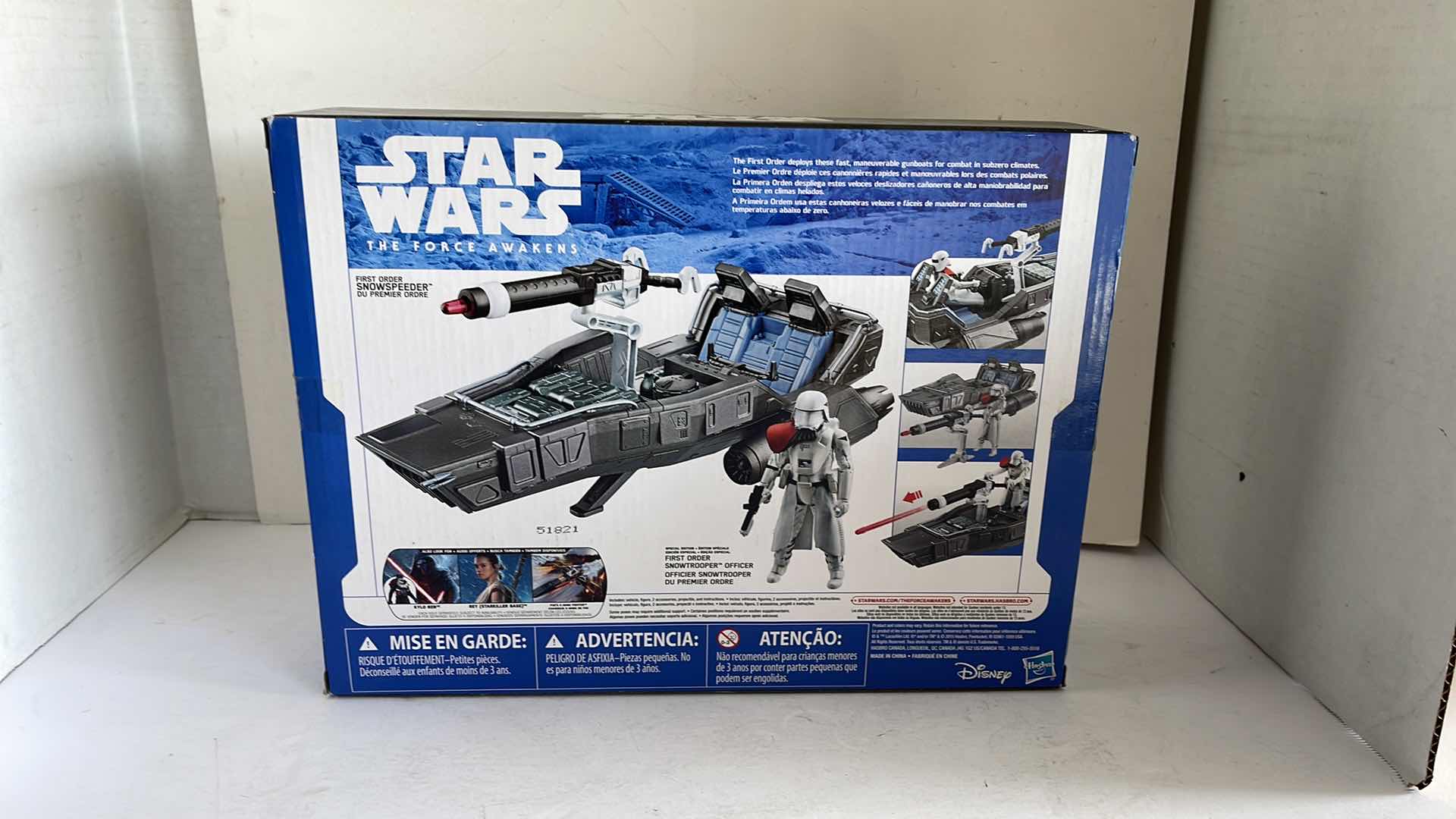 Photo 2 of NIB STAR WARS THE FORCE AWAKENS FIRST ORDER SNOWSPEEDER MSRP $20