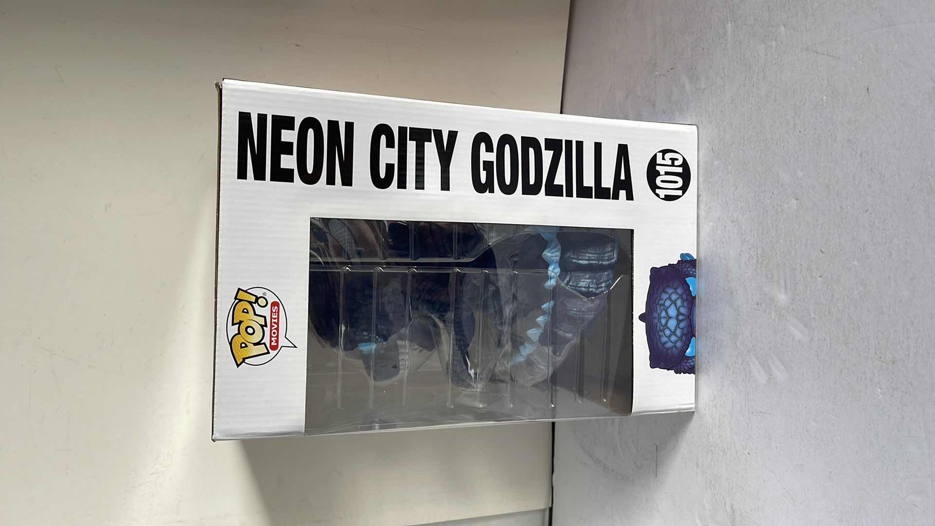 Photo 2 of NIB FUNKO POP GODZILLA VS KONG NEON CITY GODZILLA 1015 MSRP $69.99