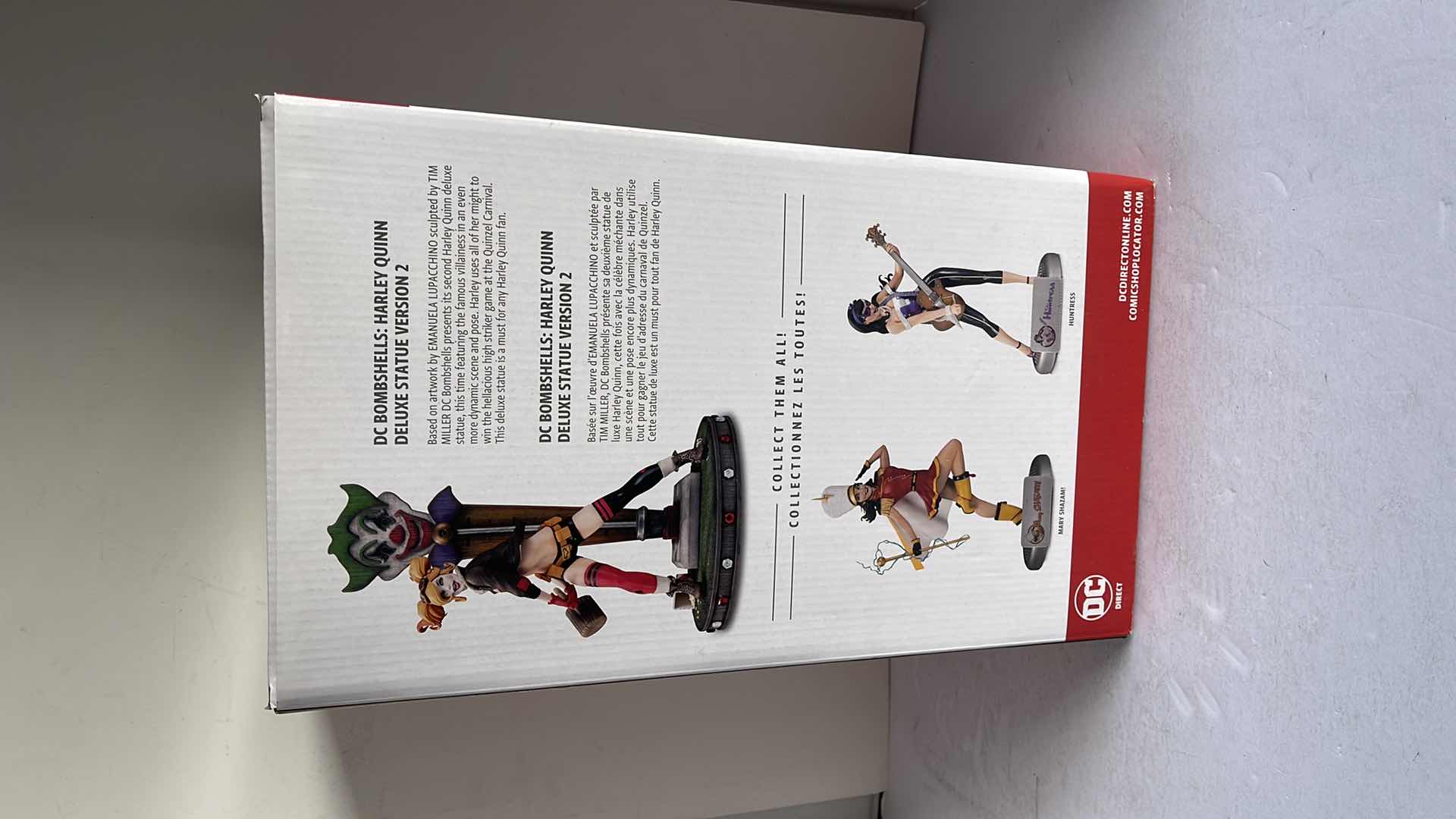 Photo 3 of NIB DC BOMBSHELLS HARLEY QUINN DELUXE STATUE VERSION 2 MSRP $250