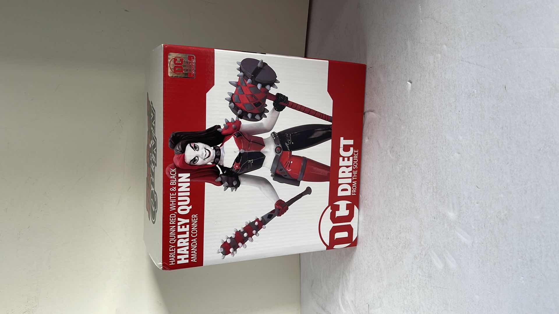 Photo 1 of NIB HARLEY QUINN RED, WHITE BLACK AMANDA CONNER MSRP $100