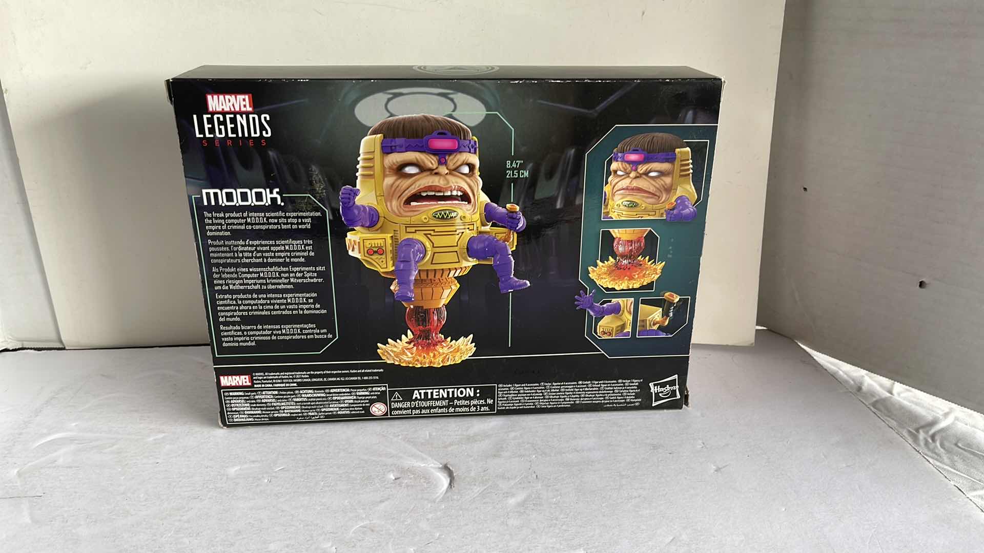 Photo 2 of NIB MARVEL LEGENDS SERIES MODOK MSRP $60