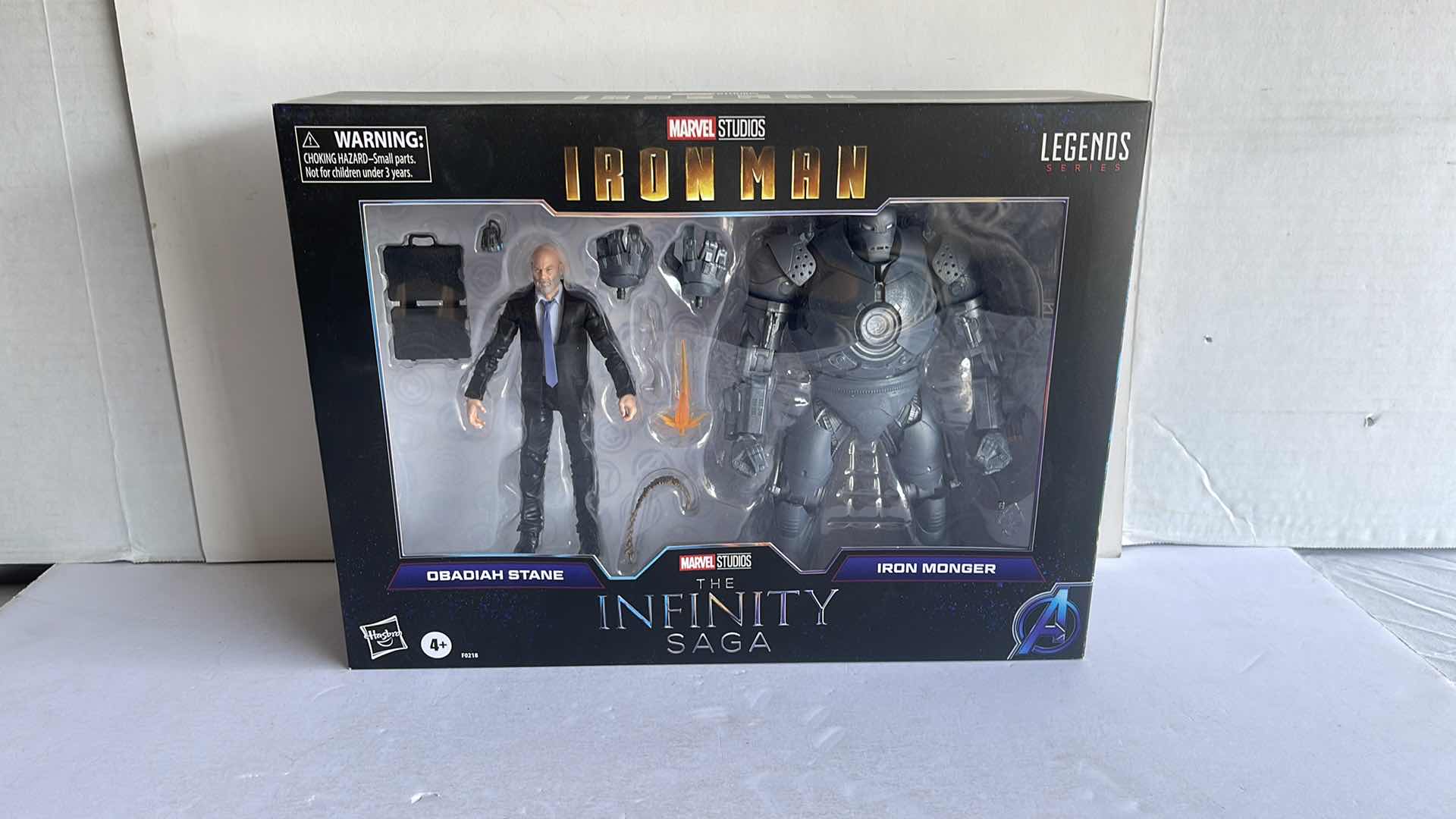 Photo 1 of NIB MARVEL STUDIOS IRONMAN THE INFINITY SAGA OBADIAH STANE & IRON MONGER $74.99